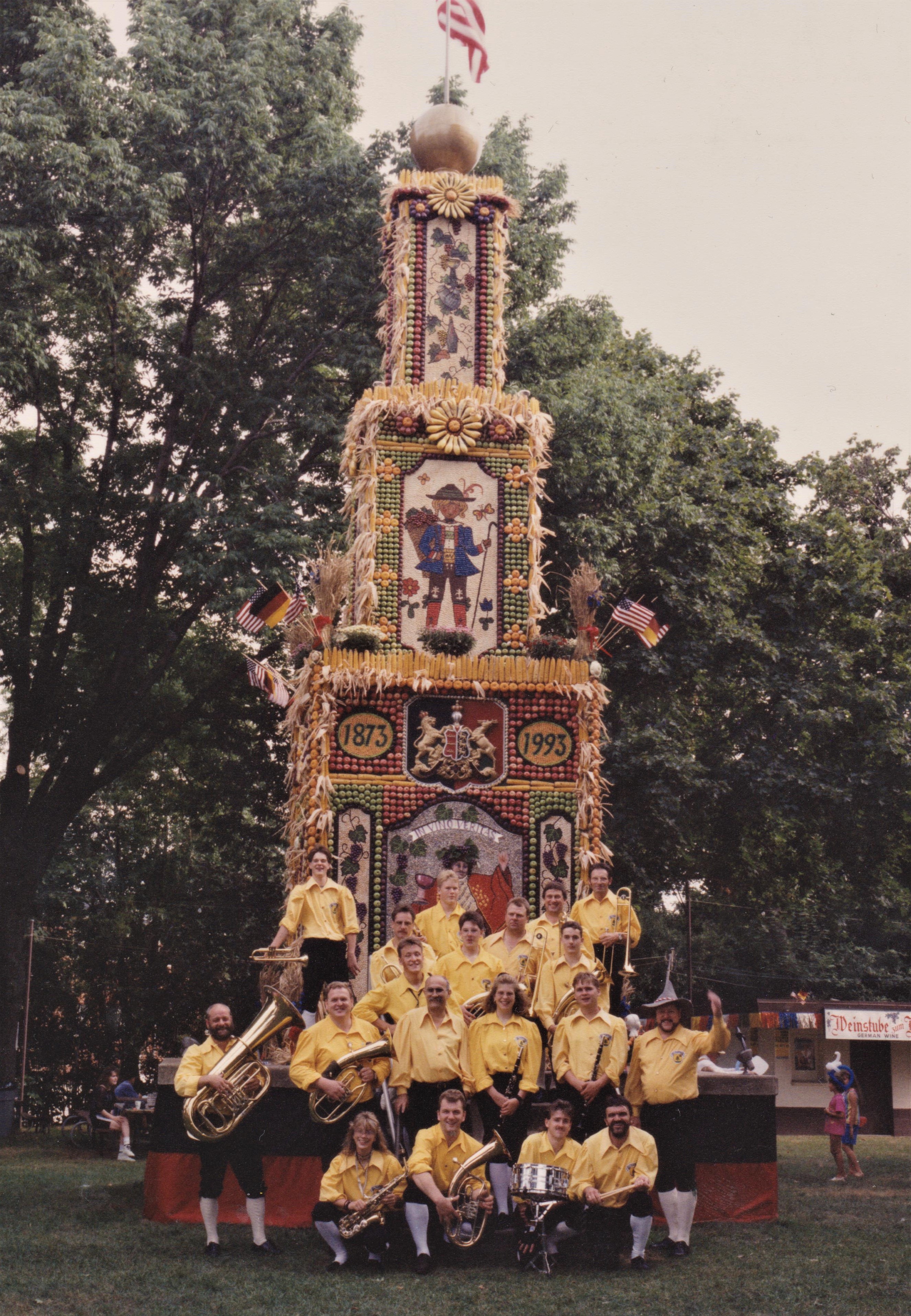 Bild von der USA-Reise im Jahr 1993 vom Musikverein Fichtenau