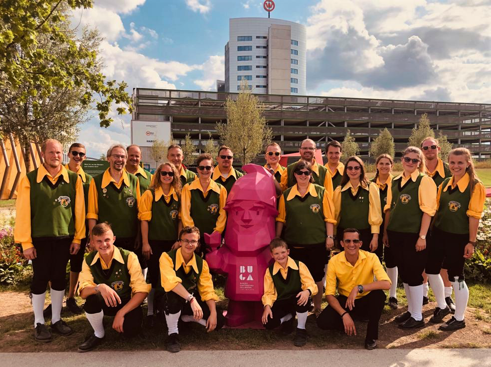 Der Musikverein Fichtenau auf der Bundesgartenschau in Heilbronn 2019